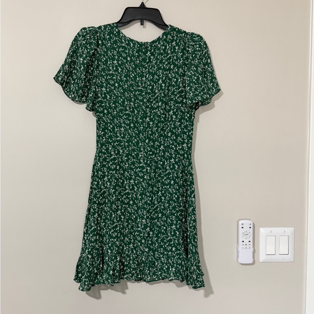 Reformation Beesly Dress in Parsley Size 2 - Picture 7 of 7